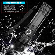 Lampe Torche Ultra Puissante, Rechargeable