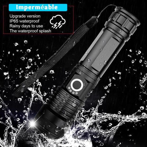 Lampe Torche Ultra Puissante, Rechargeable