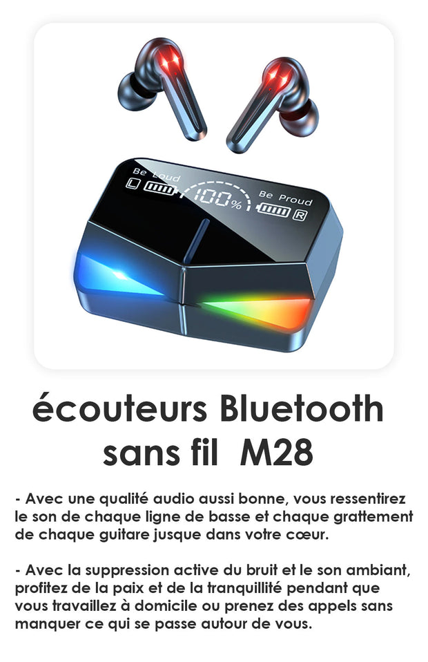 Ecouteurs Sans Fil et POWER BANK  2 en 1 Original®