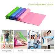 Fitness Resistance Band Workout Equipment Yoga Gym Elastic Gum Strength Resistance Bands Pilates Crossfit Women Weight Sport New