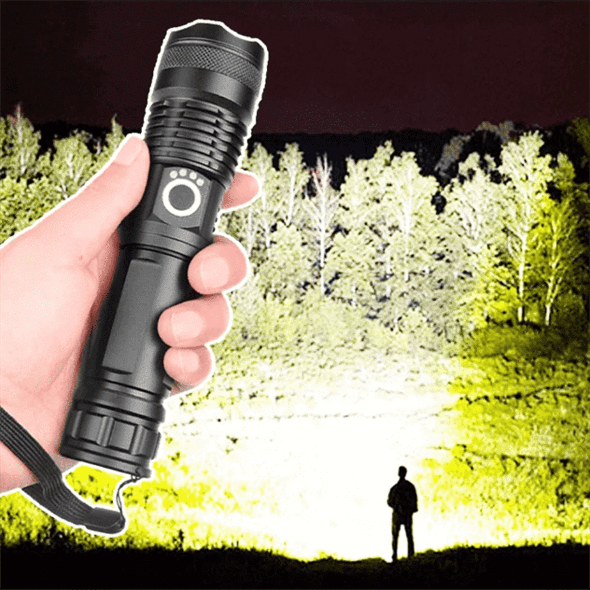 Lampe Torche Ultra Puissante, Rechargeable